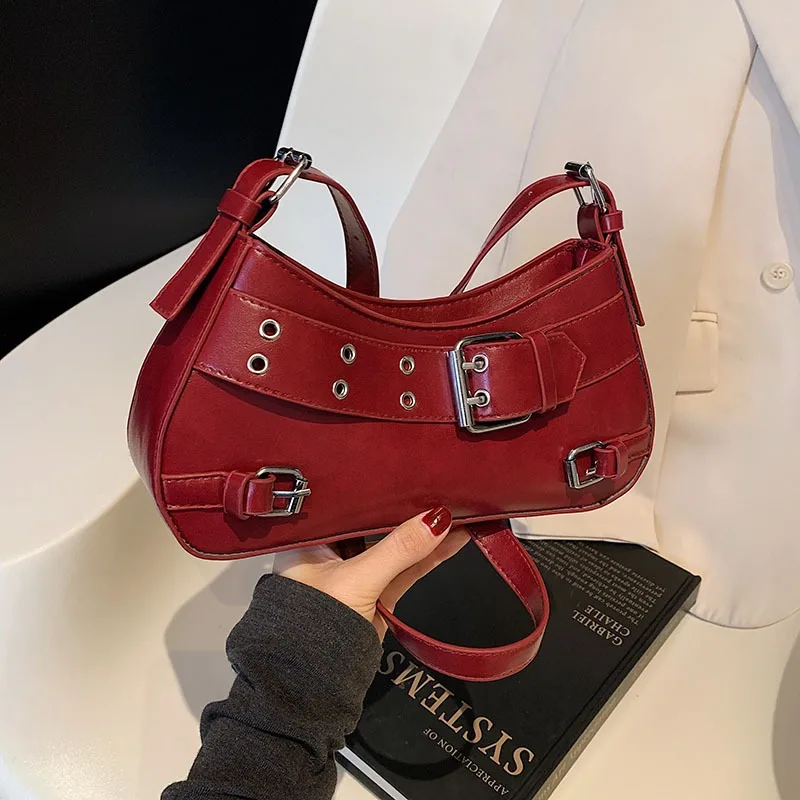 Borsa sottobraccio stile abbigliamento da lavoro alla moda Nuova borsa a tracolla singola a spalla singola di alta qualità alla moda Borsa quadrata piccola per pendolarismo - immagine 4
