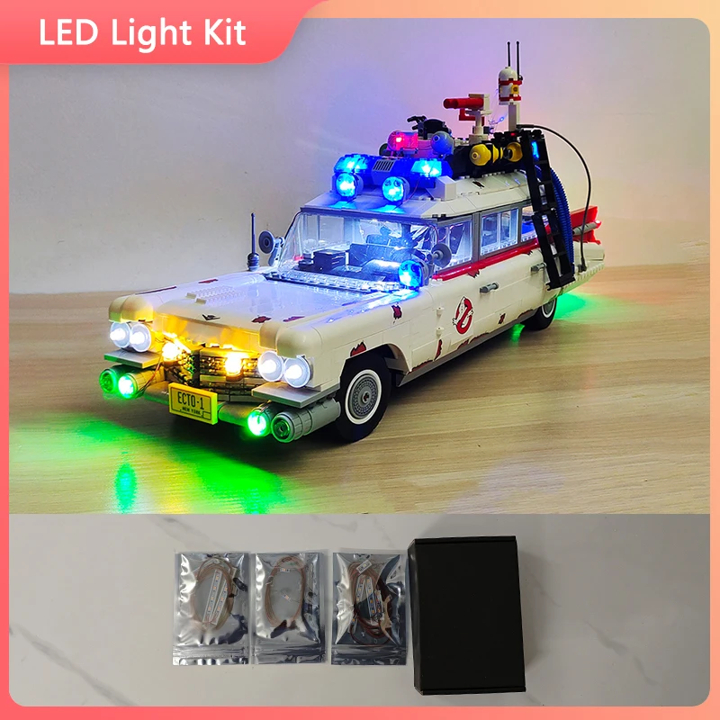３個送料無料 LED ライトセット 10274 互換 50016 ゴーストバスターズ用 (LED