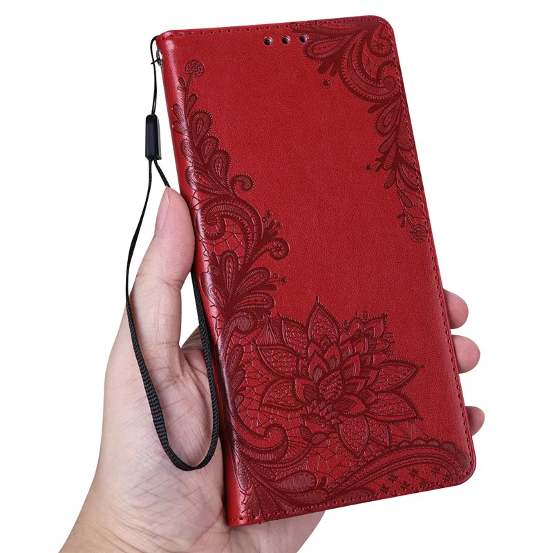 Premium Flip Phone Case with Magnetic Closure and Card Holder