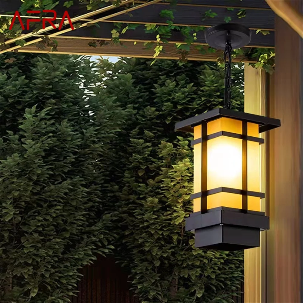 

AFRA Classical Pendant Light Outdoor Retro LED Lamp Waterproof for Decoration Corridor Home