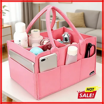 Borsa Portatile Multifunzione per Mamma con Scomparto per Biberon, Borsa per Pannolini, Grande Capacità, Organizer per Neonati