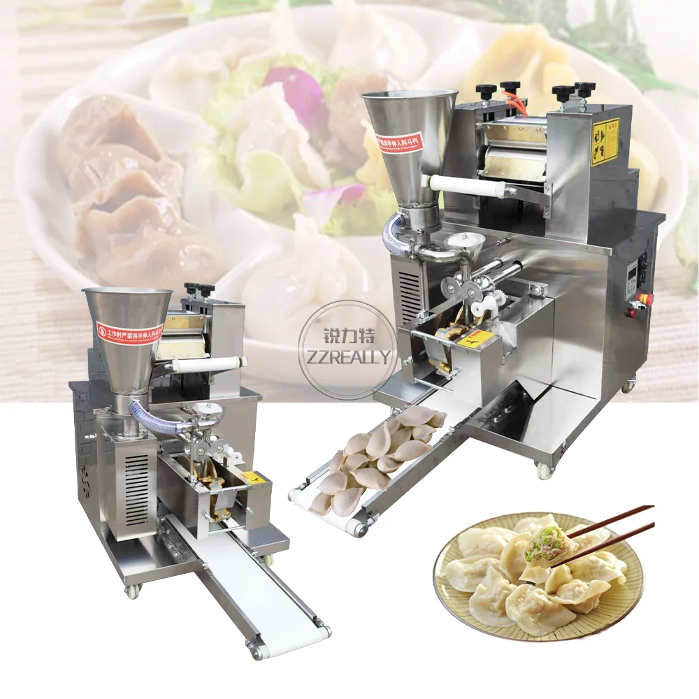 Table Top Automatic Dumpling Making Machines Empanada Skin Wrappers Encrusting and Filling Machine