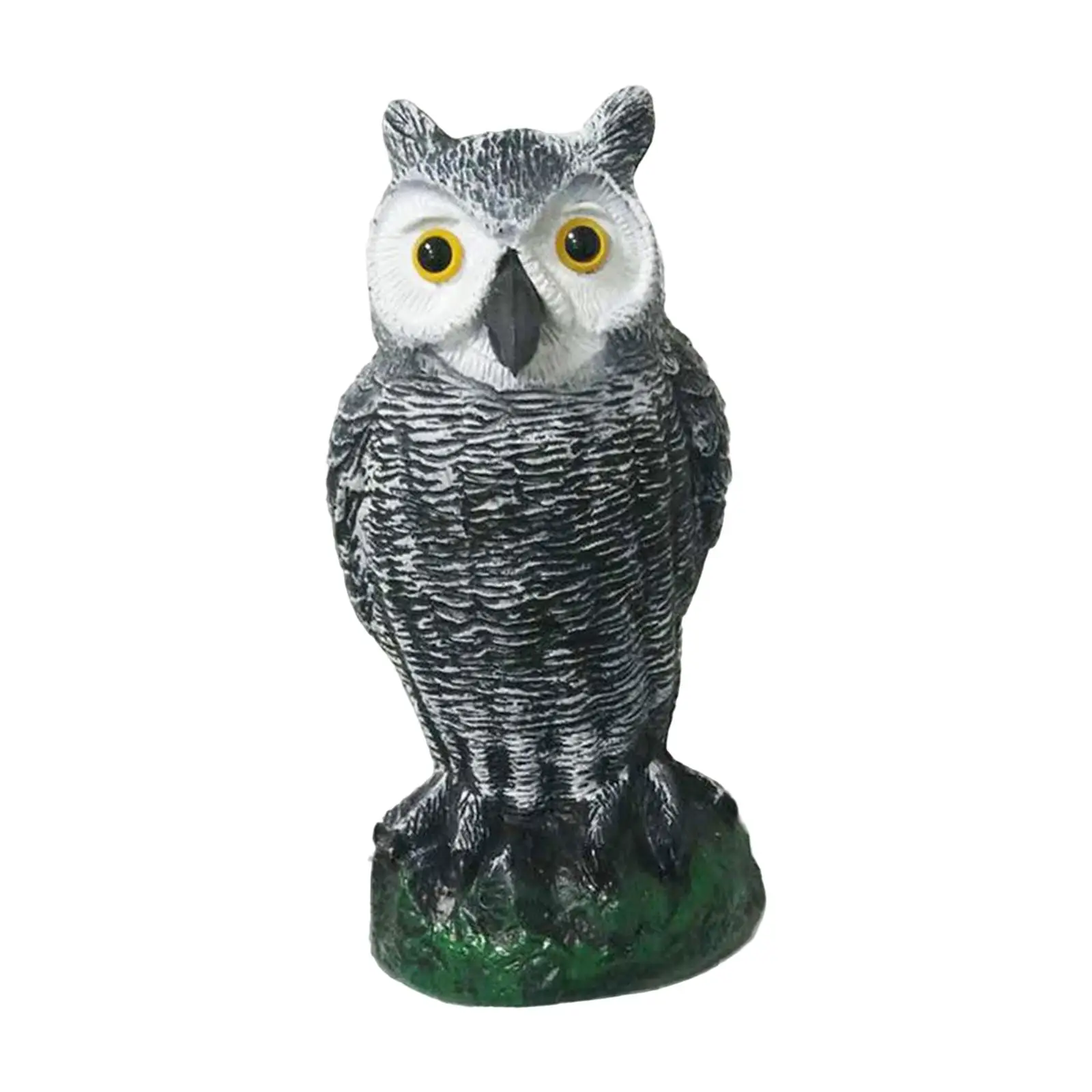 

Bird Fake Owl Decoy, Sculpture Owl Decoy Away Deterrent Owls to