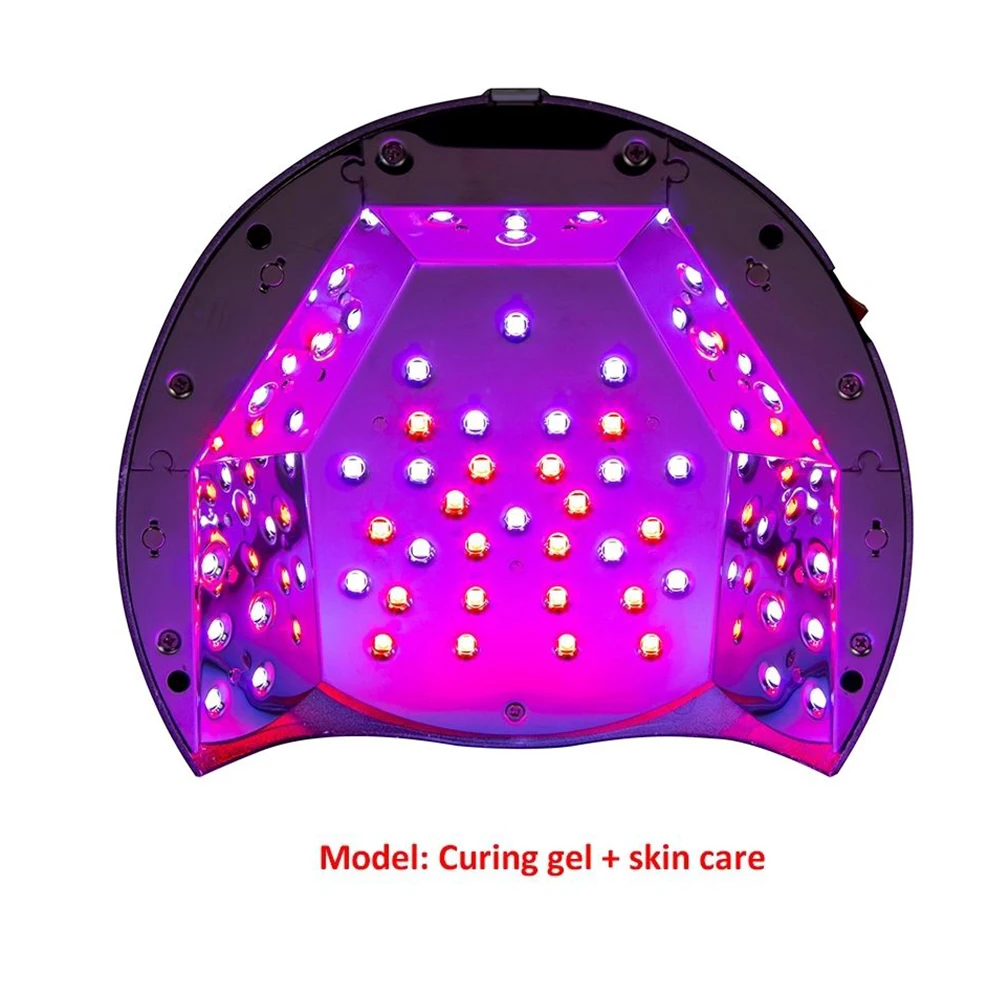 IBELIEVE Polish Dryer 54w Gel Curing +12w Skincare Cosmetic Anti-aging Cordless Uv Led Nail Lamp Beaty Lamp 3