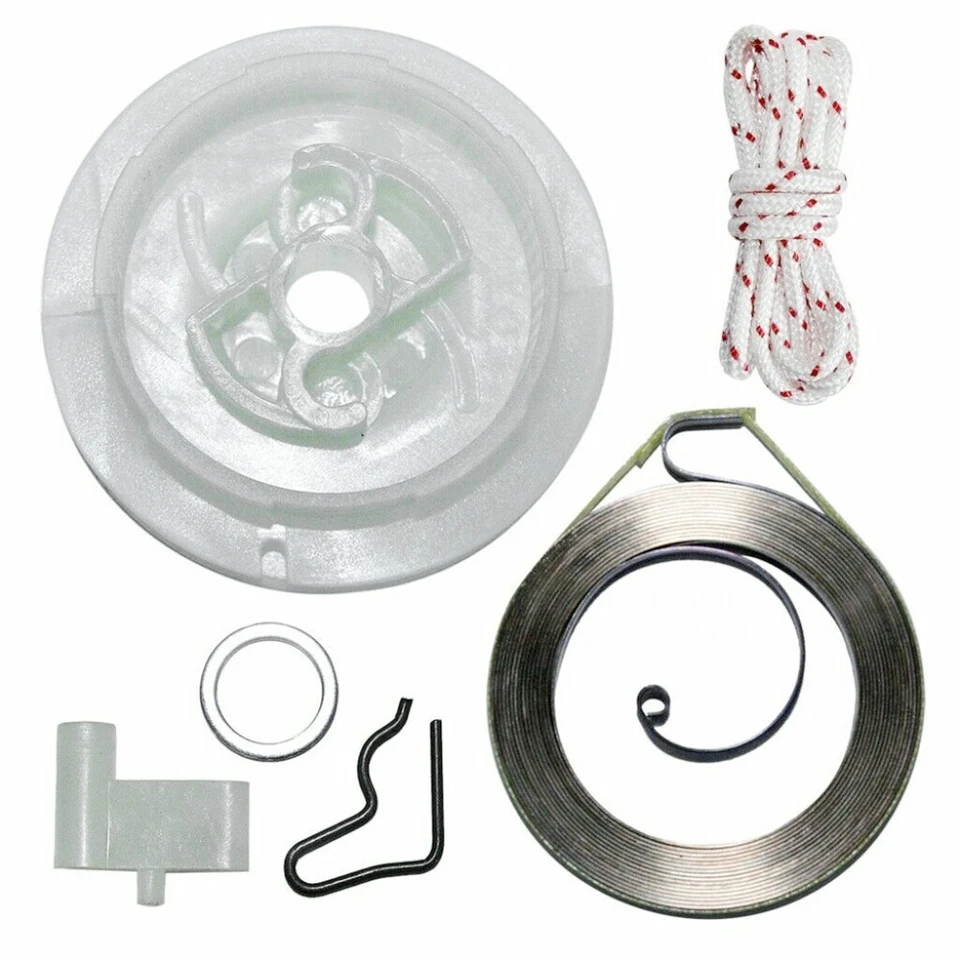 Kit Poulie Démarreur Pour Tondeuse Stihl - Ressort, Corde, Cliquet - Compatible FC55, FS55, FS45, FS38