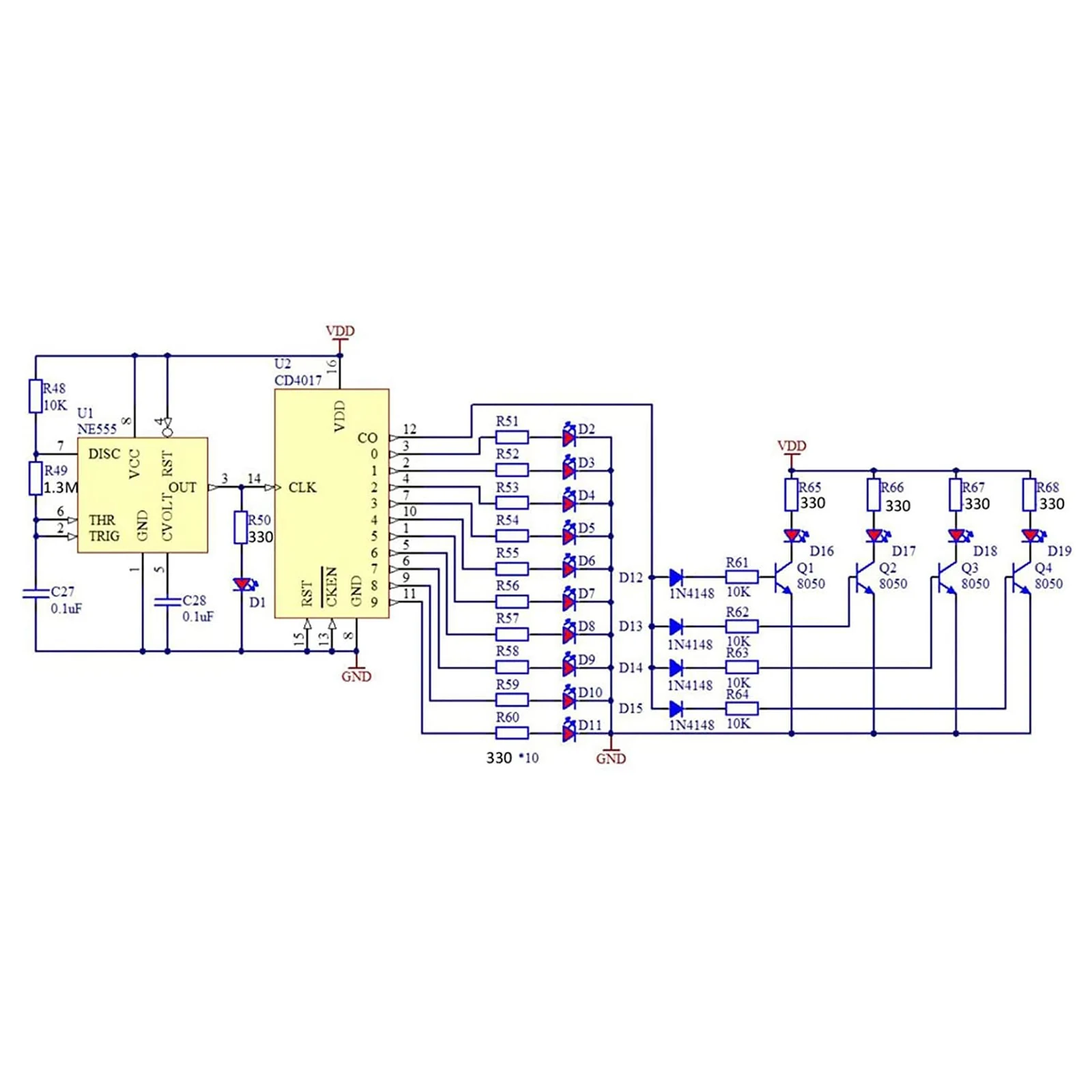 납땜 실습 SMD 회로 기판 LED 전자 SMT 부품 DIY PCB 키트 프로젝트 도구 기본 납땜 키트