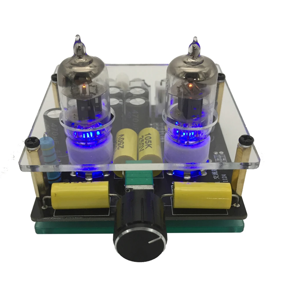6J1 tube amplifier preamp fever hifi class A power 6j2 AC 12-16V 800mA (no function) |