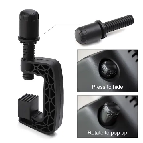 Black Steering Wheel System Fixing Clamp For Logitech G25 G27 G29 G920 G923 Driving Force GT Steering Wheel Systems - Image 4