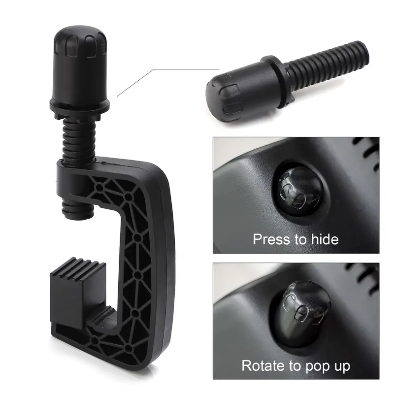 Black Steering Wheel System Fixing Clamp For Logitech G25 G27 G29 G920 G923 Driving Force GT Steering Wheel Systems - Image 4