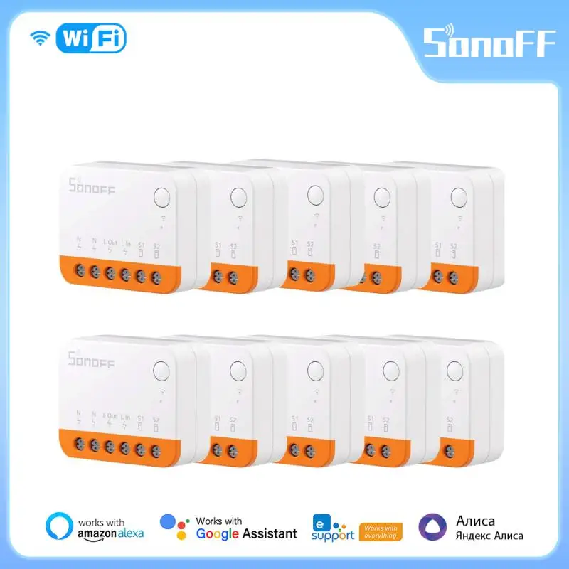 Sonoff Minir4/R2 Wi-Fi Smart Switch Mini Extreme Smart Home Modulo Relè Telecomando Vocale Per Alice Google Assistant Alexa