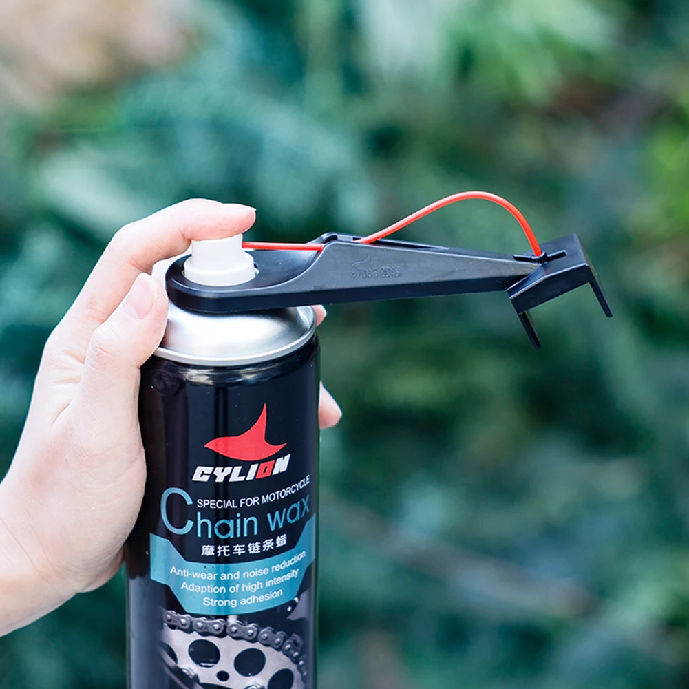 Motorcycle Chain Oiler Spray Gear Mess-Free Motorcycle Chain Oiler+Oil Storage Box+Brush Set Bike Maintenance Tools