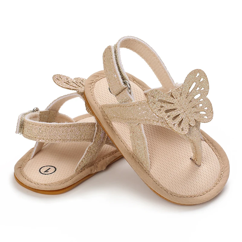 Baby Walking Shoes Golden Baby First Walkers Shoes Gold Princess Shoes Comfortable Soft Soled Non Slip Walking Shoes Pre-Walkers