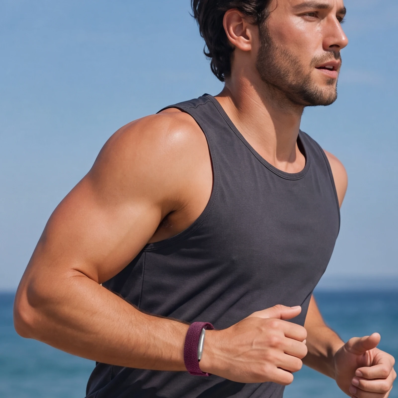 Breathable Adjustable Nylon Sport Strap - Smartwatch Accessory Bracelet