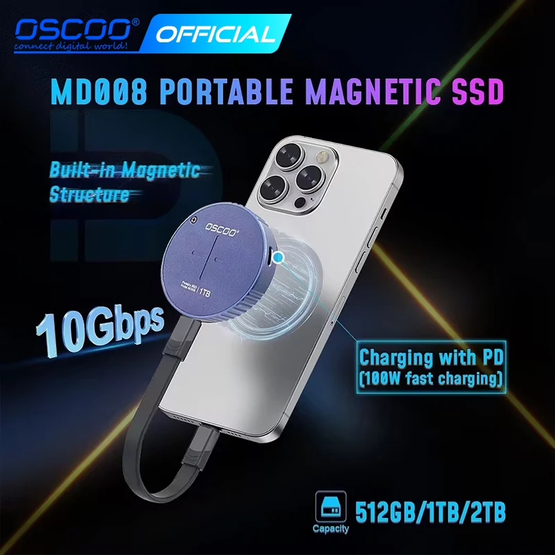 外付け SSD 2TB OSCOO MD008 OSCOO MD008 | 株式会社リンクスインターナショナル