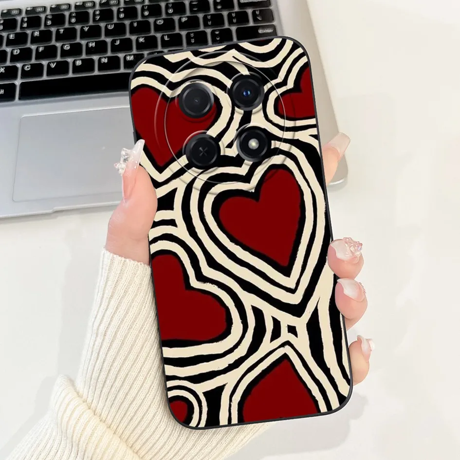 Cute Cartoon Butterfly Sunset Soft Silicone Matte Phone Cover