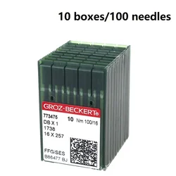 100 Premium Sewing Machine Needles - Universal Fit (Size 70 or 10)