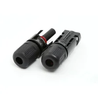600/400/200/100/40/20/10 pièces connecteurs solaires prises PV 1000V 30A Kit de connecteurs de panneau solaire disponible pour câbles PV/MC 2.5/4/6 mm2 3