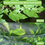 ultra fine mesh garden netting pest   mosquito protection for patio vegetables fruits flowers white pe material details 6