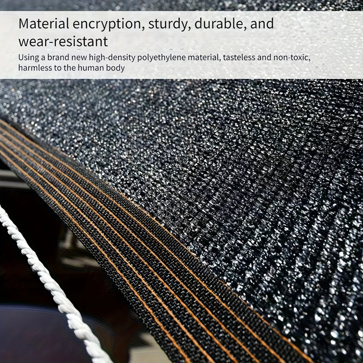 2-15m Black Sunshade Net Sun Shade Shading Sunblock Mesh Cover Plant Greenhouse Privacy Screen Garden Outdoor Anti-UV Cloth Home