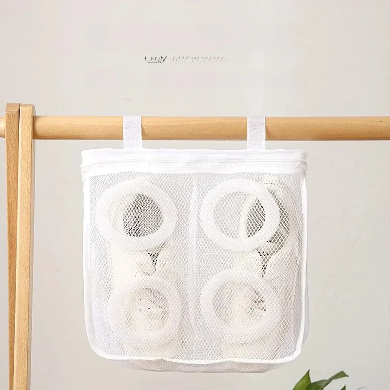 Thickened Anti-deformation Shoe Washing Bag Washing Machine Special Shoe Protection Home Use Lazy Person Net Pouch Drying Bag