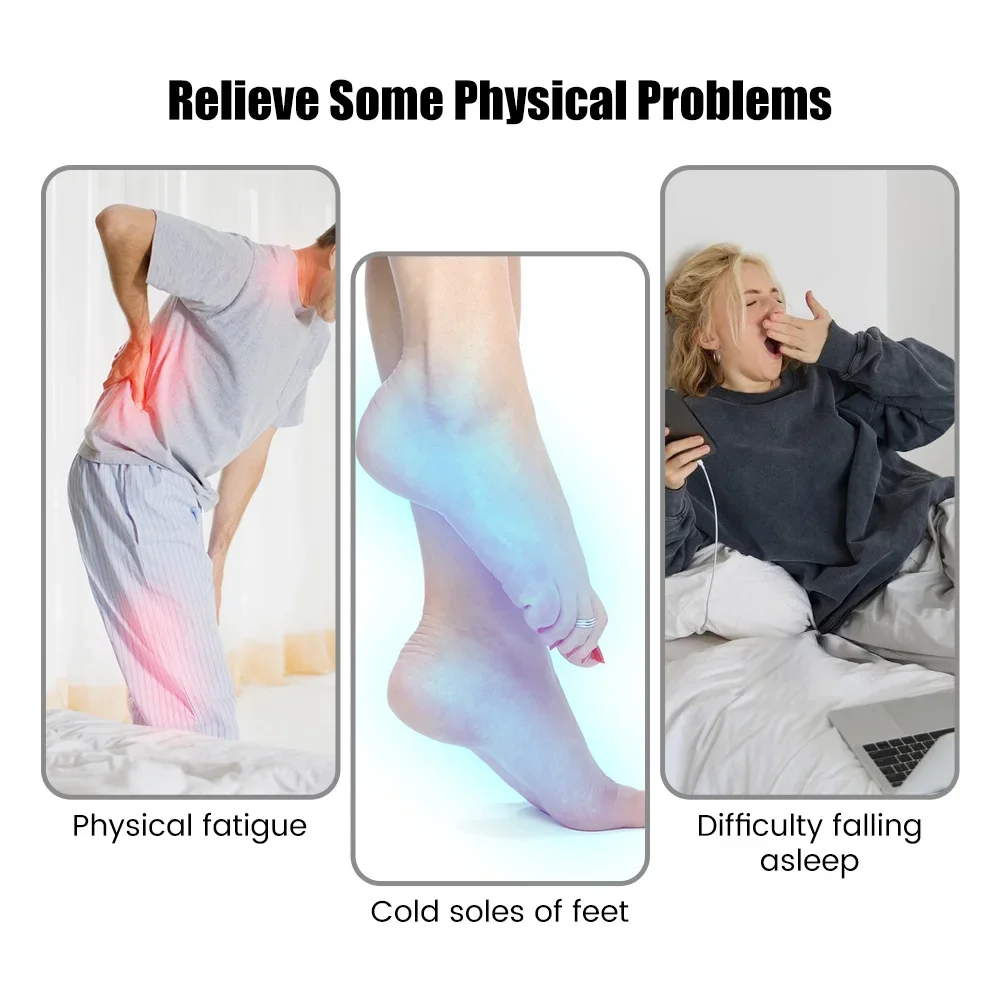 37cm Magnetic Foot Massage Pad Acupressure Yoga Mat Finger Pressure Board Muscle Relaxation Feet Training Tool Acupoint massager foot massage pad