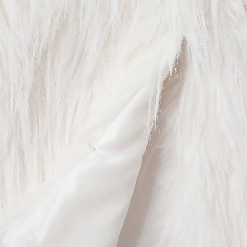 Women Autumn Winter Short French Style Tassel Short Vest FemaleElegant V-Neck Sleeveless Tops Lady Fashion Simple Vest Coat Stre