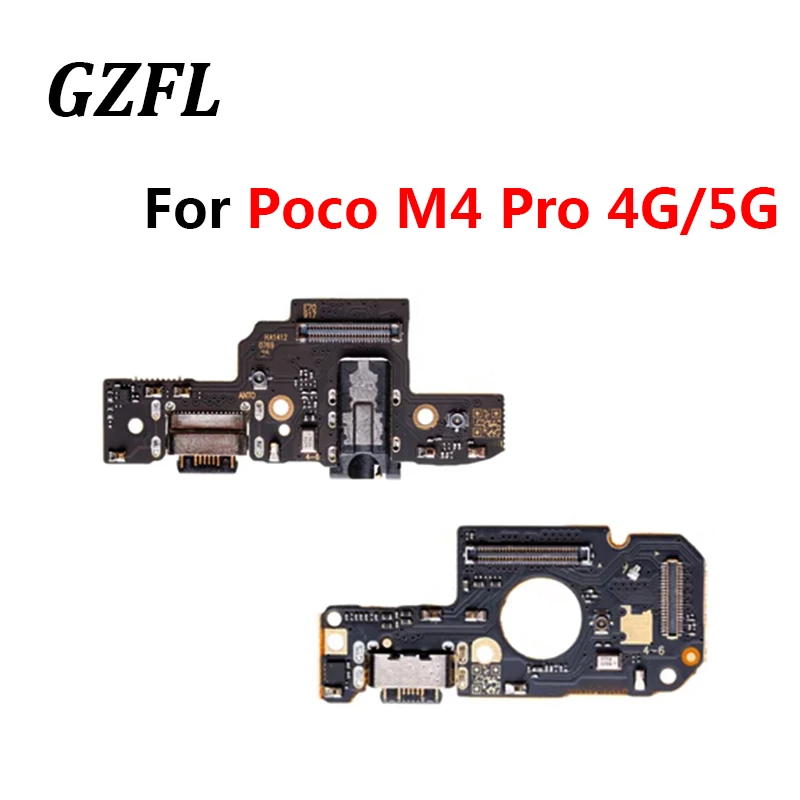 

Original USB Micro Charging Port Dock Connector Board Flex For Xiaomi Poco M4 Pro 4G 5G