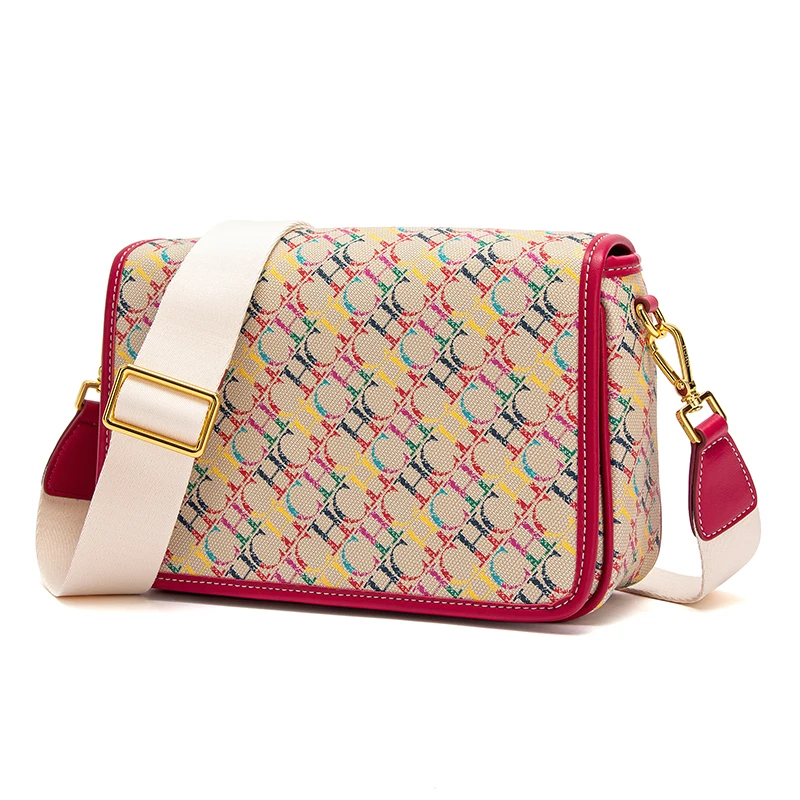 حقيبة كروس بودي كتف واحد للنساء ، أبجدية كلاسيكية...