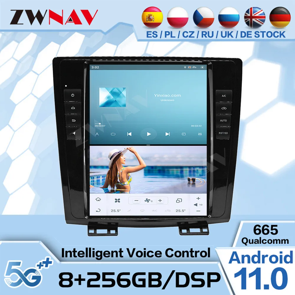 Qualcomm Tesla Screen Android 11 Multimedia Per Great Wall Hava H6 2015 2016 2017 2018 Gps Navi Radio Ricevitore Stereo Head Unit