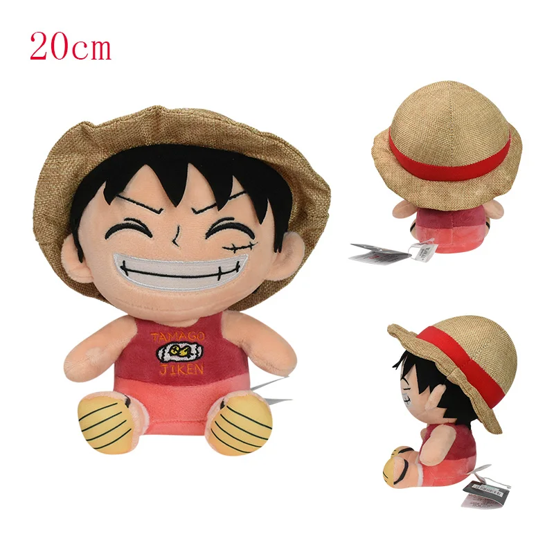 ONE PIECE Tony Tony Chopper Plüschtiere Monkey D Luffy Die Strohhut-Piraten Sign Weiche Stoffpuppen Geburtstagsgeschenk – Detail 3