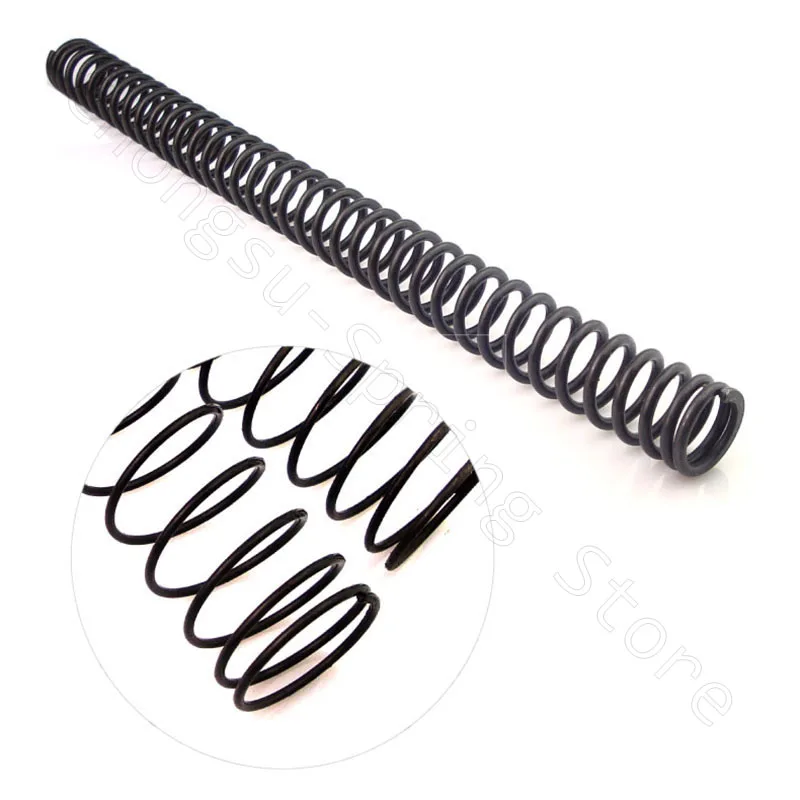 Compression Spring 305mm 65 Mn Manganese Steel Pressure Spring Wire Dia 0.3 0.4 0.5 0.6 0.7 0.8mm-2mm Outer Dia 3mm-28mm compression spring