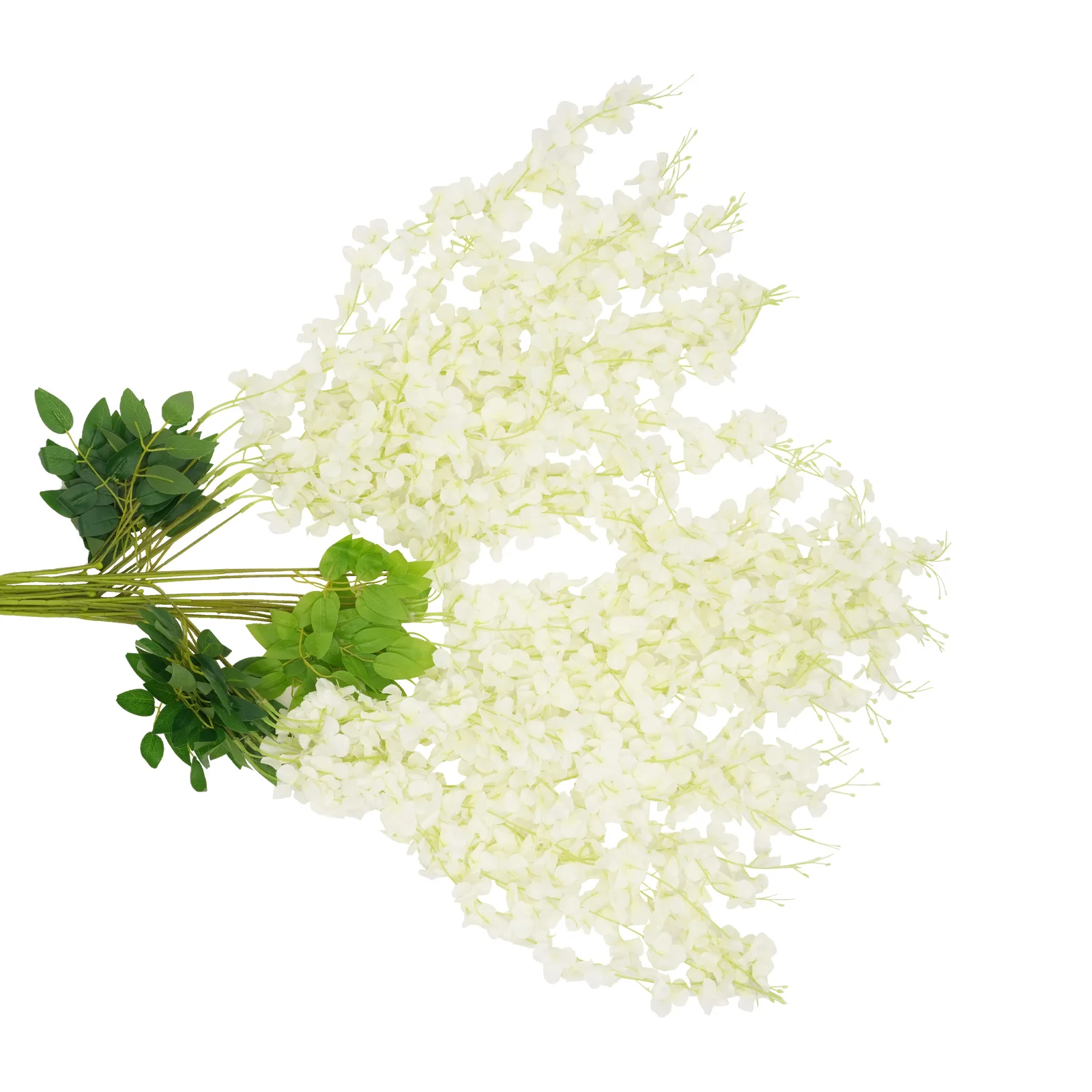 12PCS 110CM Long Wisteria Artificial Flowers for Decorate Wedding Sites, Banquet Halls, Parties: 3 - 5 Days Free Delivery Only UK