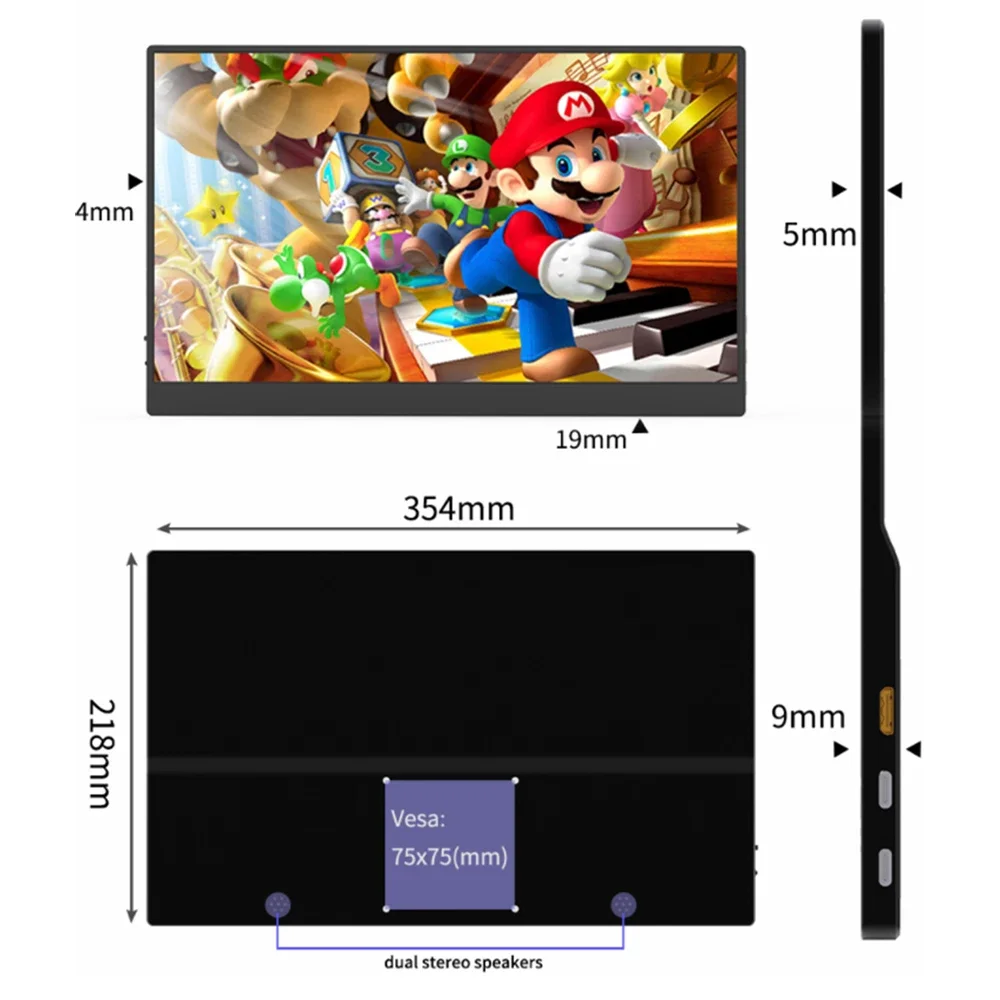 OEM 11.6 14 15.6 16 17.3 بوصة كمبيوتر لمس للألعاب...