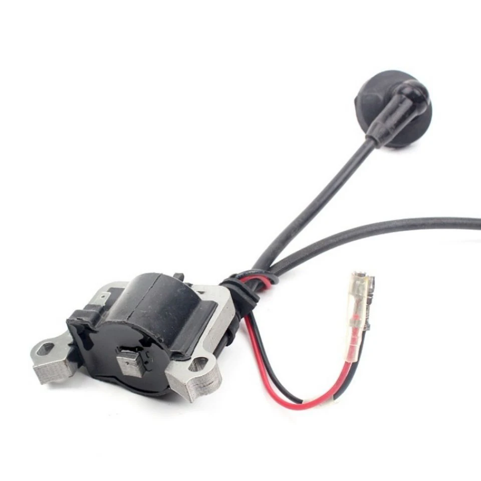 Ignition Coil Switch For 40MM 44MM 43cc 52cc CG430 CG520 Brush Cutter Grass Trimmer  Engine Motor 40-5a 44-5 carburetor carb for chinese cg430 cg520 43cc 52cc 47cc 49cc 40 5 44 5 2 stroke engine motor brush cutter grass trimmer