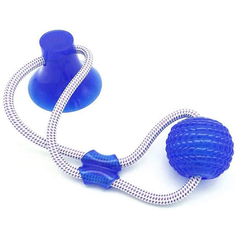 

Molar Bite Dog Toy Durable Rope and Suction Cup Pulling Chewing Teeth Cleaning Self Playing Tog Dogs Dropship Pet Toys Puppy