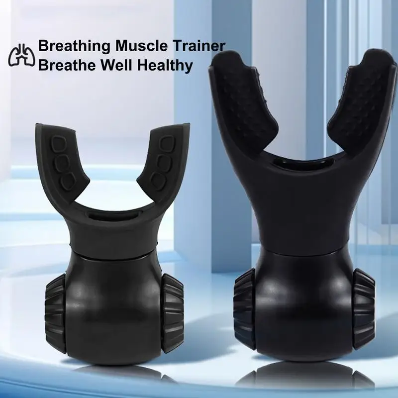 Respiratory Trainer Compact Lung Exercise Device Respiratory Training Device Adjustable Portable Lung Trainer Compact