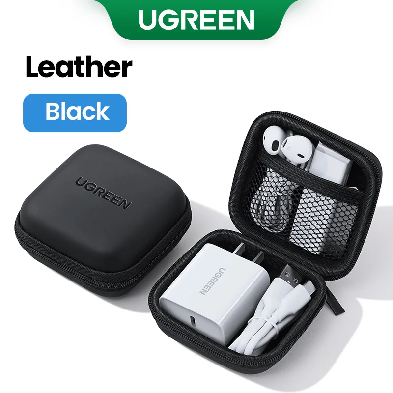 Durable Compact Earphone Accessories Carrying Case