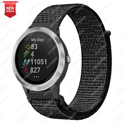 Adjustable Nylon Watch Strap Band - 20mm/22mm - Durable and Comfortable Wristband Bracelet - 22mm (Reflective black)