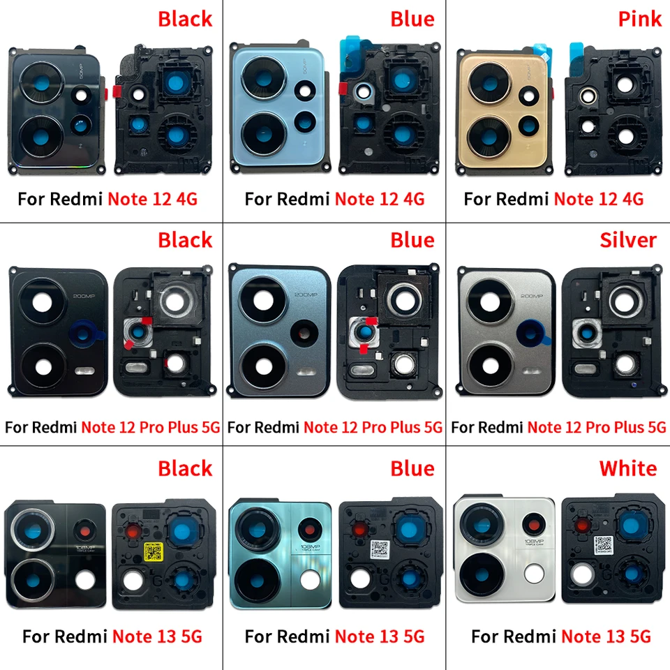 Back Rear Camera Glass Lens Replacement For Xiaomi Redmi Note 12 Pro Plus 2022 | Xiaomi Redmi Note 12 Pro Plus | Redmi Note | Xiaomi | Mobile Spare Parts - View #7