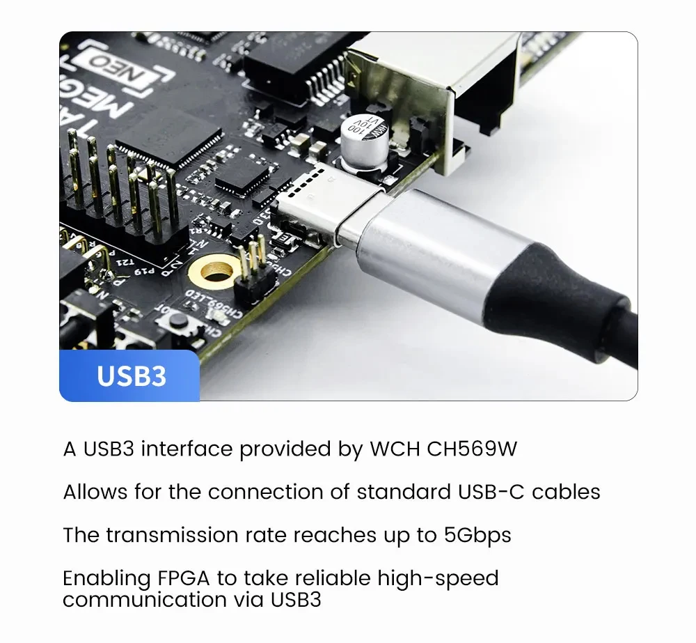 Sipeed Tang Mega 138K / 60K Dock GOWIN GW5AST RISC-V FPGA Development Board Larg