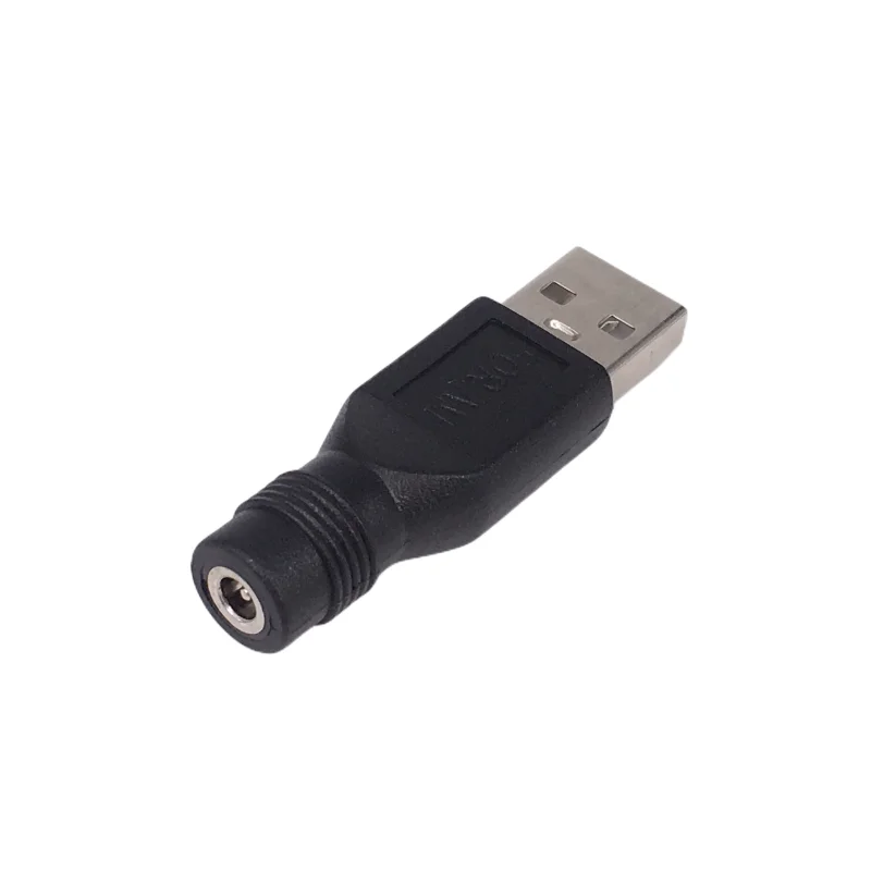 Plug adapter DC female jack to USB 2.0 male plug jack 5V power plugs connector for laptop 3.5*1.35mm/4.0*1.7mm/5.5*2.1mm