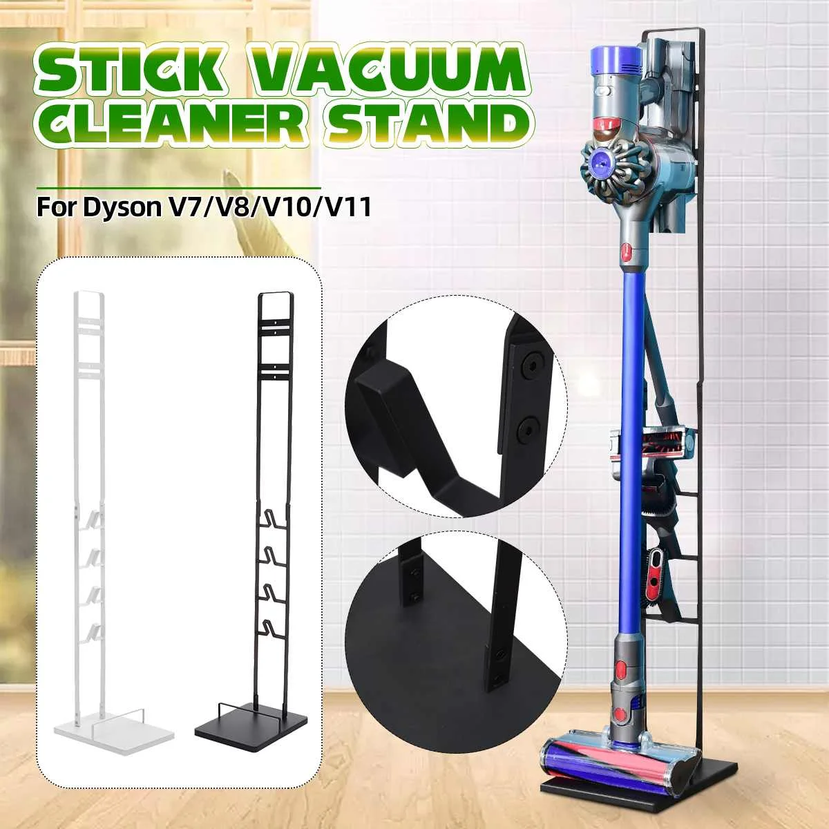 Vacuum Stand Floor Rack Tools 