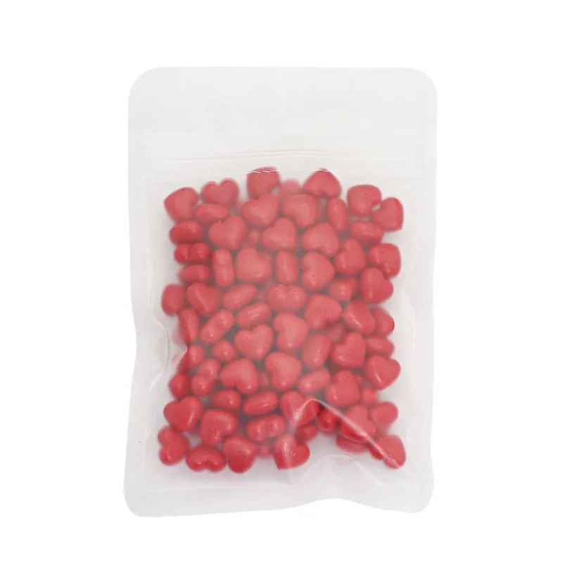 Wax Grains Heart Shaped Mixed Color DIY Wedding Invitation Decoration
