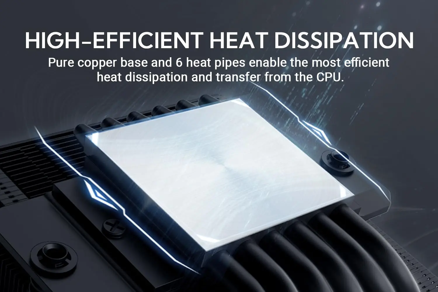 Id-refrigeração-low Profile Cpu Air Cooler Preto Heatpipes Htpcs Itx Fator de Forma Pequeno Id67-xt 67 mm Altura - Imagem 5