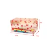 Transparent Zipper Makeup Bag Women Travel Clear Stationery Cosmetics Organizer Box Heart Waterproof Toiletry Wash Make Up Bags 5