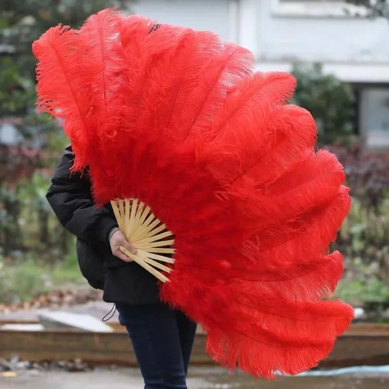 フェザーファン ベリーダンス バーレスク fig オーストリッチ アクア