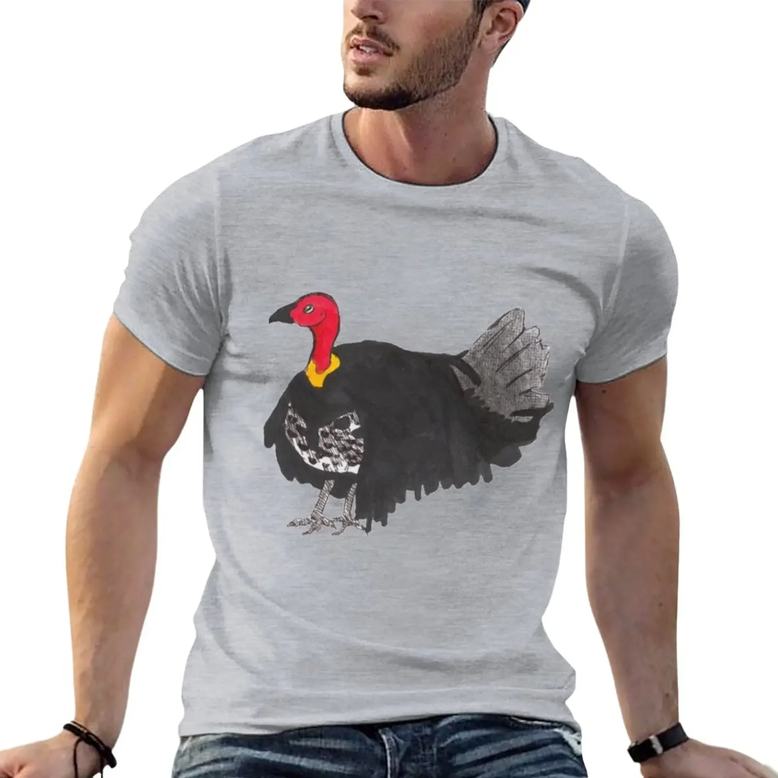 

Bush Turkey Design T-Shirt summer clothes shirts graphic tees mens graphic t-shirts big and tall