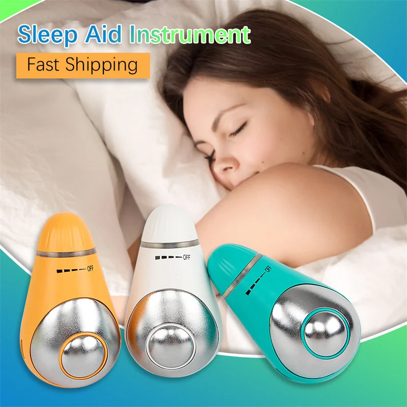 Microcurrent Pulse massage Stimulation Hypnosis Sleep Aid Insomnia