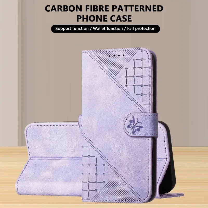 Butterfly Magnetic Wallet Phone Case Cover