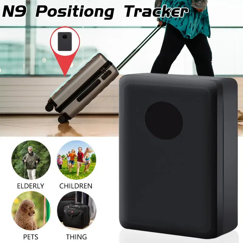 Mini N9 GSM Device Anti-lost Anti-theft GPS Tracker Audio Monitor Listening Surveillance 12 Days Standby Voice Activation Built